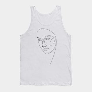 surmise - single line beauty Tank Top